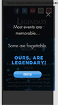 Mobile Screenshot of legendaryeventmanagement.com